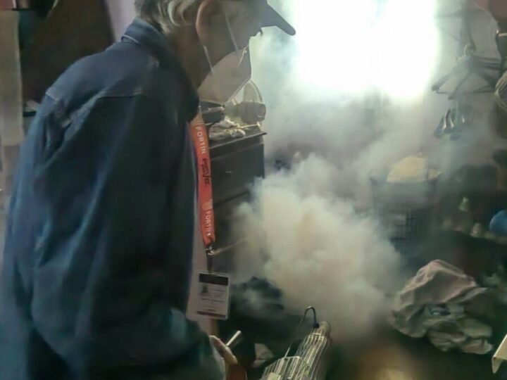 LLEVAN JORNADA DE FUMIGACIÓN A COLONOS Y COBAEV FORTÍN
