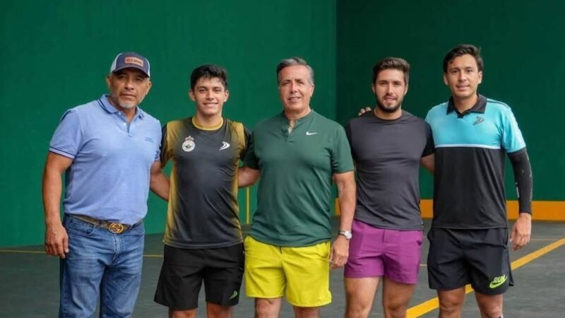 REUNE TORNEO NACIONAL DE FRONTÓN A ATLETAS DE TODO EL PAÍS