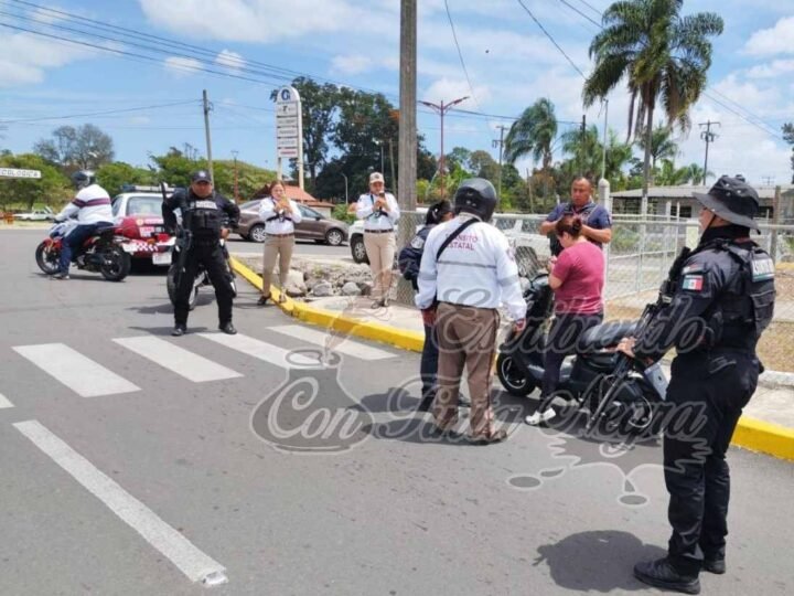 IMPLEMENTAN OPERATIVO CONTRA MOTOCICLISTAS