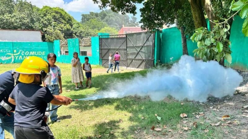 YANGA SE PREPARA PARA EL SEGUNDO SIMULACRO NACIONAL CON CAPACITACIÓN A NIÑOS