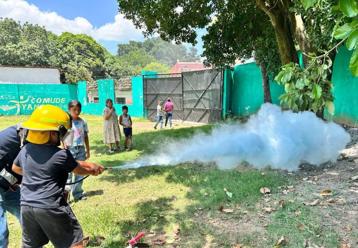 YANGA SE PREPARA PARA EL SEGUNDO SIMULACRO NACIONAL CON CAPACITACIÓN A NIÑOS