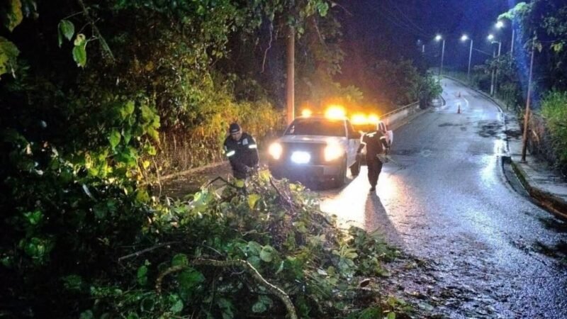 PROTECCIÓN CIVIL ATIENDE EMERGENCIAS POR LLUVIAS EN CÓRDOBA