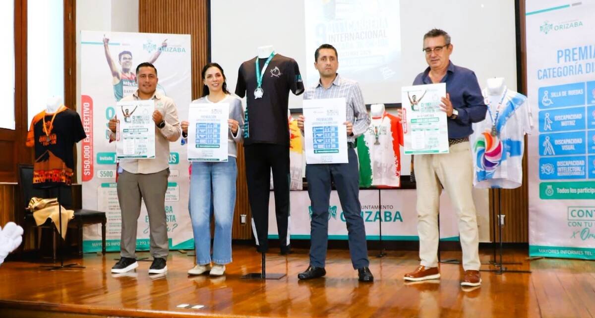ORIZABA ANUNCIA LA 9ª CARRERA INTERNACIONAL CON FIGURAS OLÍMPICAS