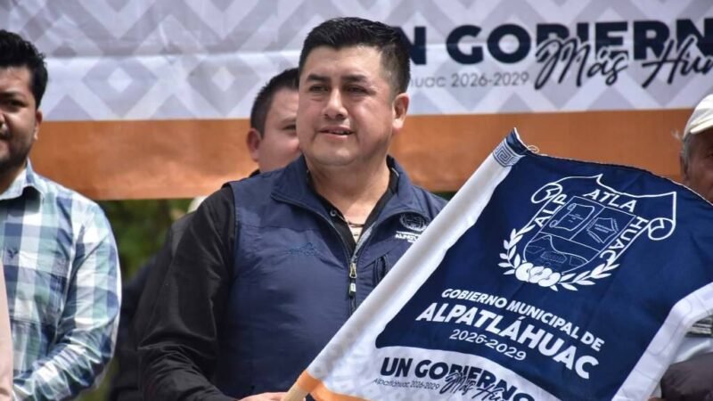 ALCALDE DE ALPATLÁHUAC INICIA PAVIMENTACIÓN DEL CAMINO RANCHO NUEVO-LAS BALSAS