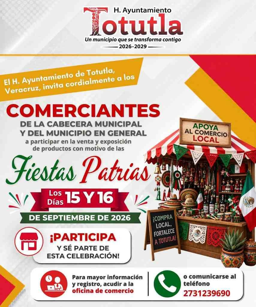 PROMUEVEN COMERCIO LOCAL EN TOTUTLA