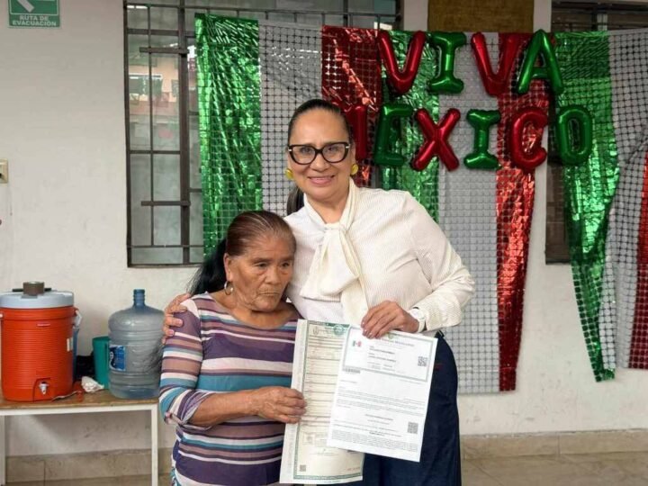 DESPUÉS DE 80 AÑOS YA TIENE SU ACTA DE NACIMIENTO