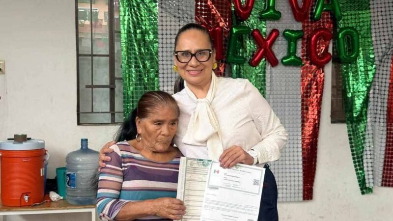 DESPUÉS DE 80 AÑOS YA TIENE SU ACTA DE NACIMIENTO