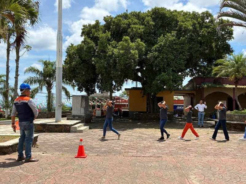 PARTICIPA ZENTLA EN MEGA SIMULACRO 2026