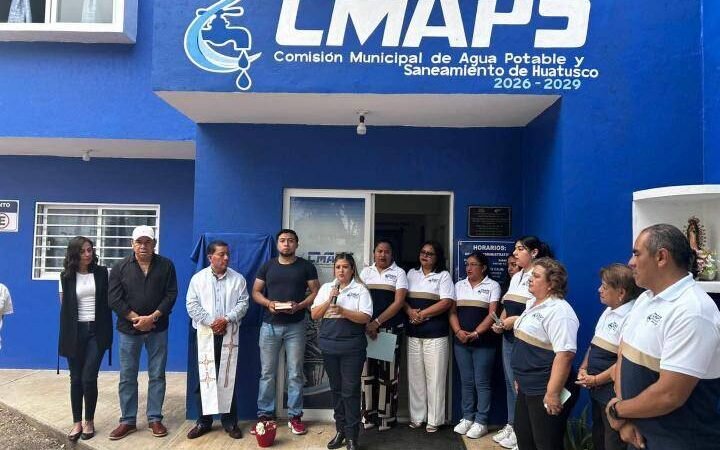 REHABILITAN OFICINAS DE COMISIÓN DE AGUA DE HUATUSCO