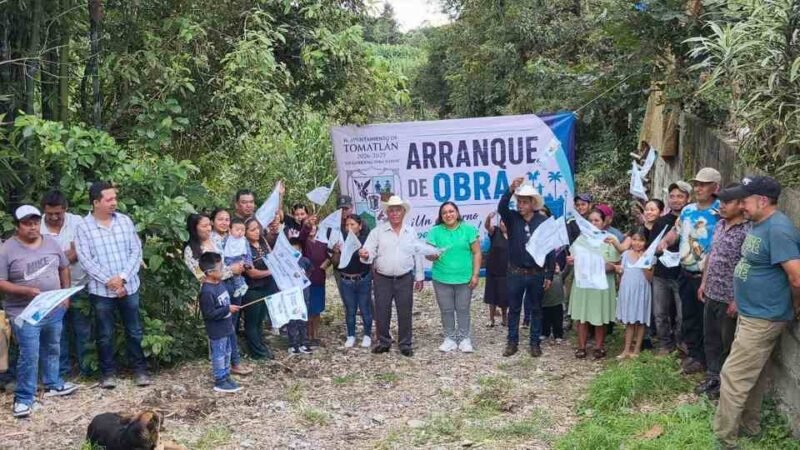 NICOLÁS PRADO DA BANDERAZO DE OBRA EN SAN MARTÍN