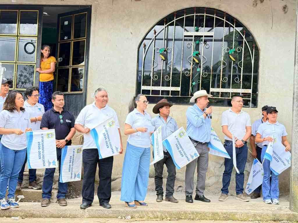 ALCALDESA DE CHOCAMÁN INICIA OBRA EN RINCÓN PINTOR
