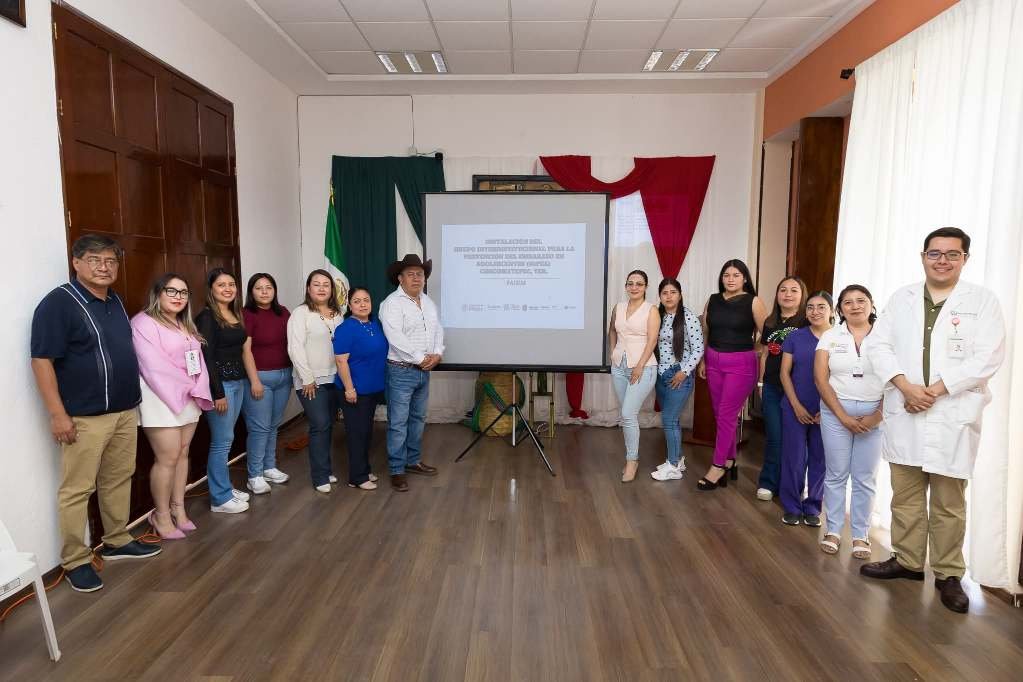 FORTALECEN EN COSCOMATEPEC ACCIONES DE PREVENCIÓN DE EMBARAZO INFANTIL Y EN ADOLESCENTES