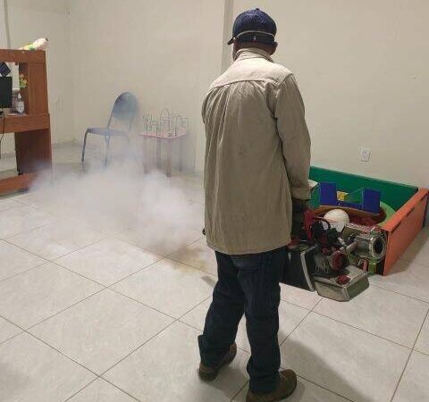MANTIENEN ACCIONES DE FUMIGACIÓN Y LIMPIEZA EN FORTÍN