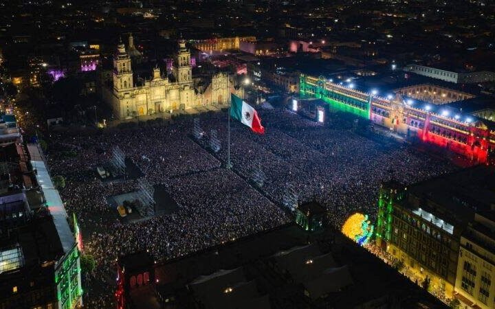 CLAUDIA SHEINBAUM ANUNCIA PROGRAMA ARTÍSTICO PARA EL GRITO DE INDEPENDENCIA