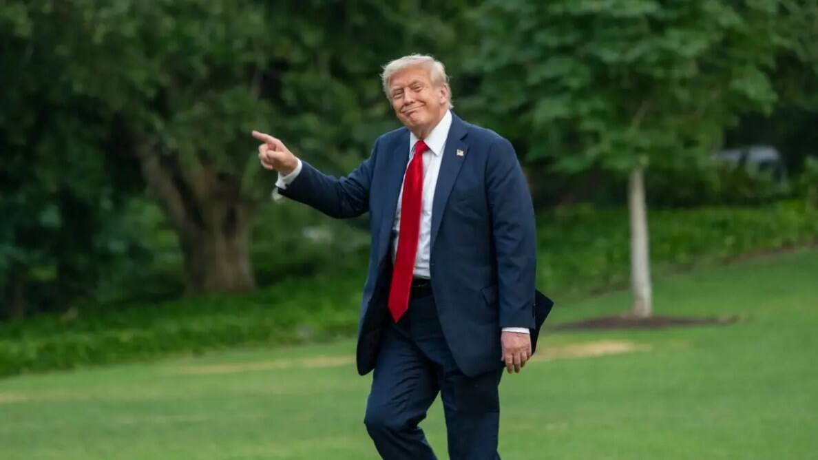 TRUMP ASEGURA “EXCELENTE RELACIÓN” CON MÉXICO Y DESCARTA SALIDA DEL T-MEC