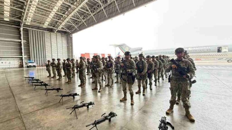EJÉRCITO DESPLIEGA MIL 500 ELEMENTOS PARA REFORZAR SEGURIDAD EN MAZATLÁN