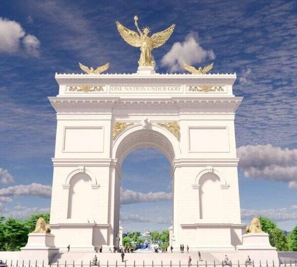 TRUMP HARÁ DEL ARCO DEL TRIUNFO DE WASHINGTON UN COMPLEJO MILITAR CON DRONES