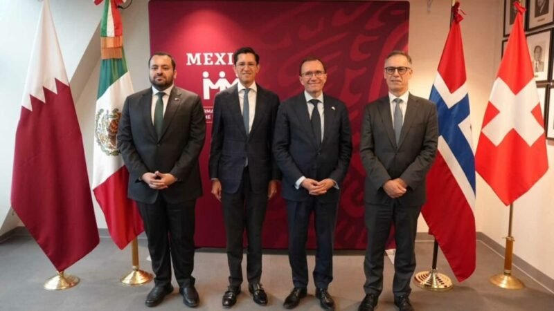 MÉXICO, NORUEGA, QATAR Y SUIZA ACUERDAN REFORZAR COOPERACIÓN PARA PREVENIR CONFLICTOS