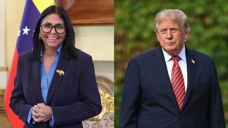DONALD TRUMP Y DELCY RODRÍGUEZ SE REÚNEN POR PRIMERA VEZ EN NUEVA YORK