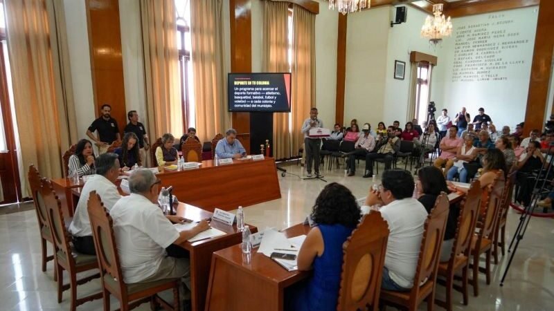 PRESENTAN PROPUESTAS DEPORTIVAS EN SESIÓN DE CABILDO ABIERTA