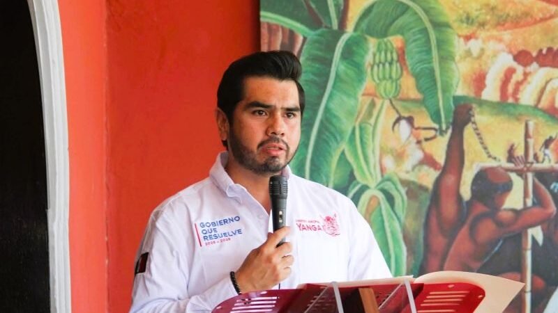 GESTIONA YANGA RECURSOS ANTE CONAGUA Y CAEV POR CRISIS DE AGUA POTABLE