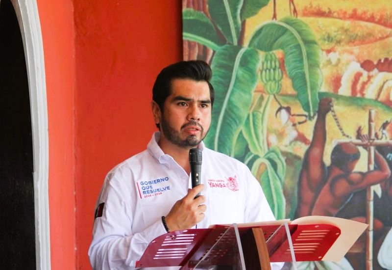 GESTIONA YANGA RECURSOS ANTE CONAGUA Y CAEV POR CRISIS DE AGUA POTABLE