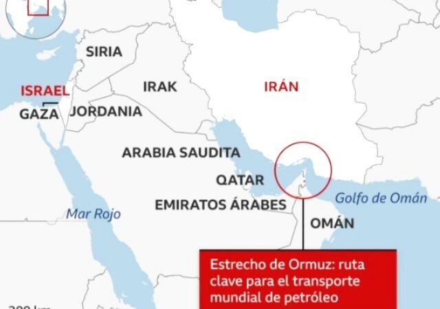 IRÁN CONTEMPLA LLEVAR LA GUERRA MÁS ALLÁ DEL ESTRECHO DE ORMUZ