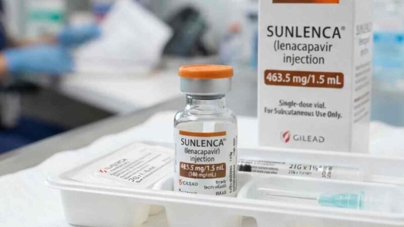 MÉXICO AUTORIZA LENACAPAVIR, INYECCIÓN SEMESTRAL PARA PREVENIR EL VIH