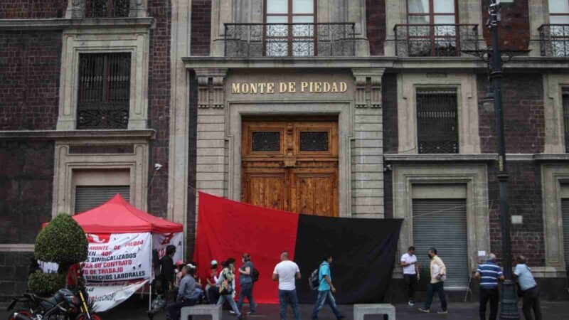 TRAS UN AÑO, CONCLUYE LA HUELGA EN EL NACIONAL MONTE DE PIEDAD