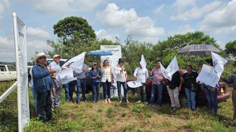 ALCALDE DE HUATUSCO INICIA OBRA EN TLAMATOCA