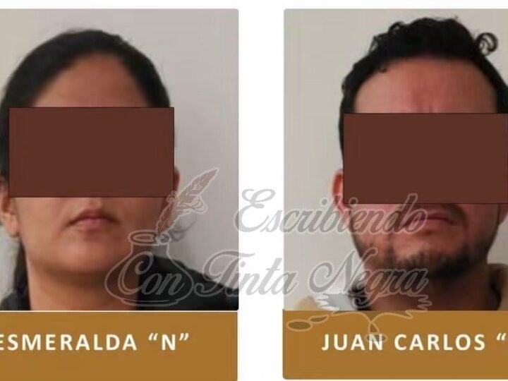 DETIENEN A EL MASTER Y MUJER CON DROGA EN COSCOMATEPEC