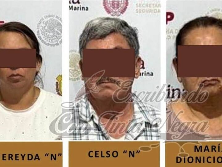 LES ASEGURAN 15 MILLONES DE PESOS Y ARMAS