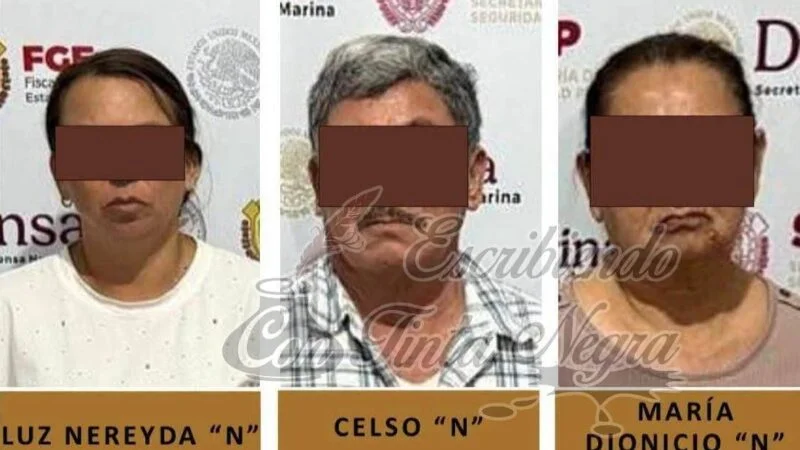 LES ASEGURAN 15 MILLONES DE PESOS Y ARMAS