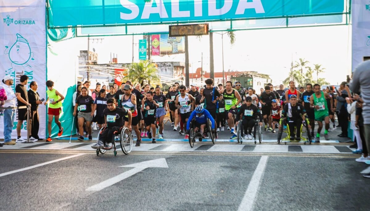 TODO UN ÉXITO LA 9ª CARRERA INTERNACIONAL DE ORIZABA CON MÁS DE MIL PARTICIPANTES