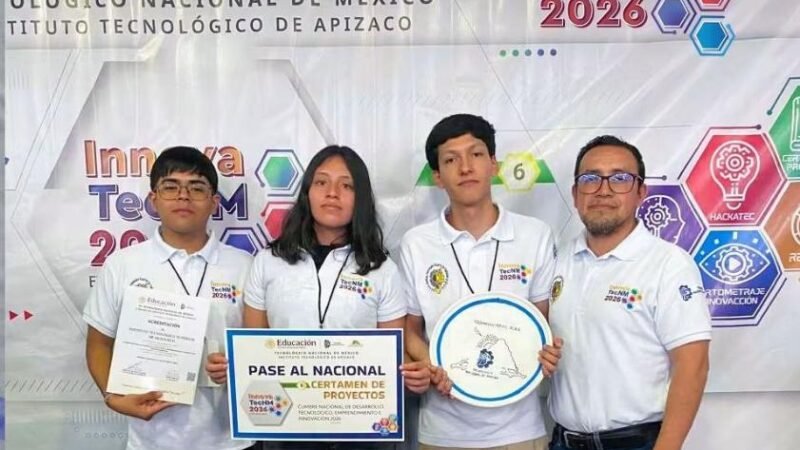 TEC DE HUATUSCO, OBTIENE PASE A ETAPA NACIONAL DE INNOVAREC
