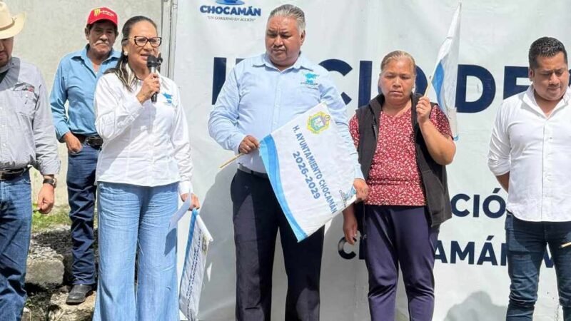 ACTIVAN PROGRAMA DE VIVIENDA EN CABECERA MUNICIPAL DE CHOCAMÁN