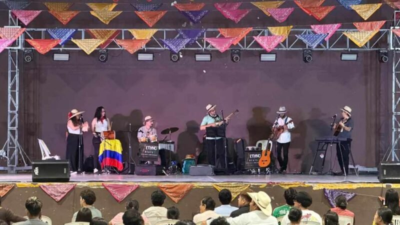 LLEGA FESTIVAL INTERNACIONAL DEL FOLCLORE A CHOCAMÁN