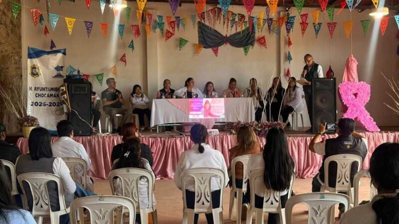 CELEBRAN PRIMER FORO DE CÁNCER DE MAMA EN CHOCAMÁN