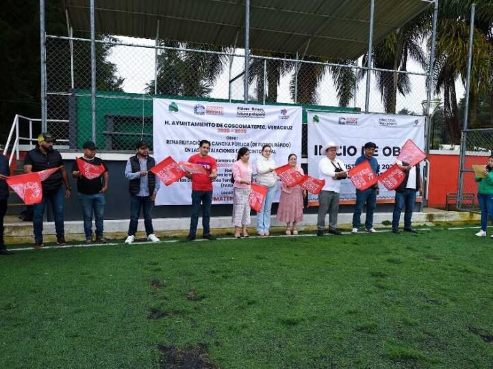 REHABILITARÁN CANCHA DE FÚTBOL TETLALPAN
