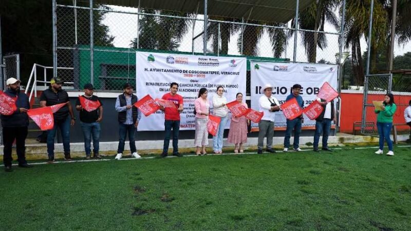 REHABILITARÁN CANCHA DE FÚTBOL TETLALPAN