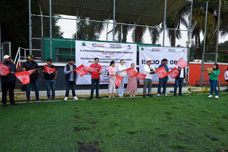 REHABILITARÁN CANCHA DE FÚTBOL TETLALPAN