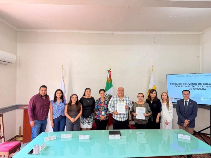 AYUNTAMIENTO DE FORTÍN FIRMA CONVENIO DE COLABORACIÓN CON EL ITO