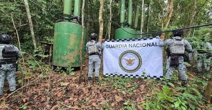 INHABILITAN TRES LABORATORIOS CLANDESTINOS Y ASEGURAN 26 TONELADAS DE PRECURSORES