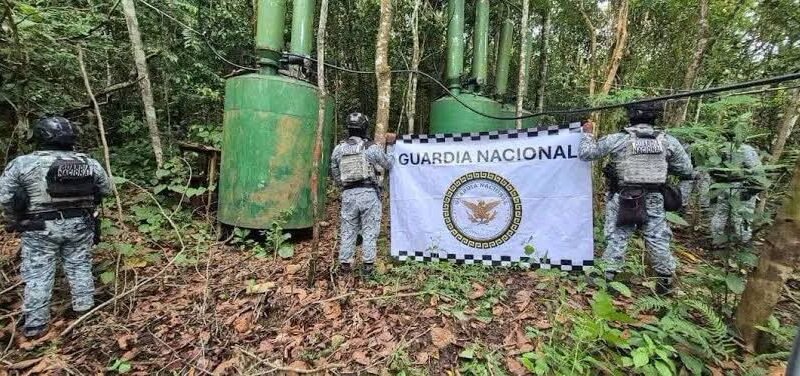 INHABILITAN TRES LABORATORIOS CLANDESTINOS Y ASEGURAN 26 TONELADAS DE PRECURSORES