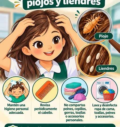 EXHORTA IMSS A PREVENIR PRESENCIA DE PIOJOS Y LIENDRES
