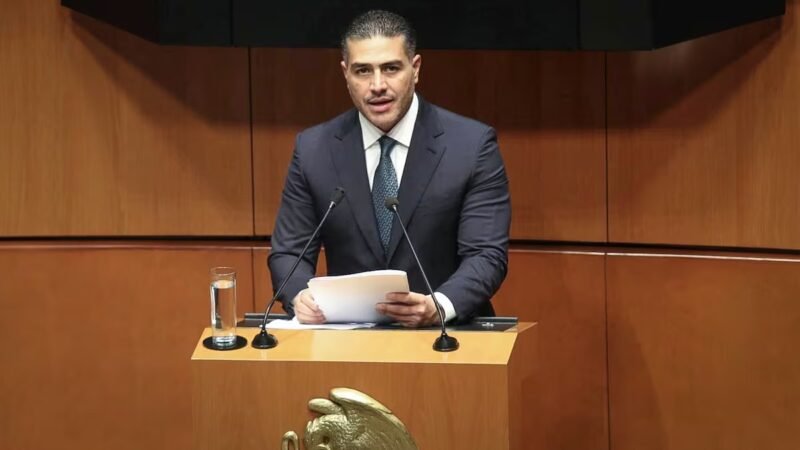 SHEINBAUM FRENA ESPECULACIONES SOBRE GARCÍA HARFUCH RUMBO A 2030