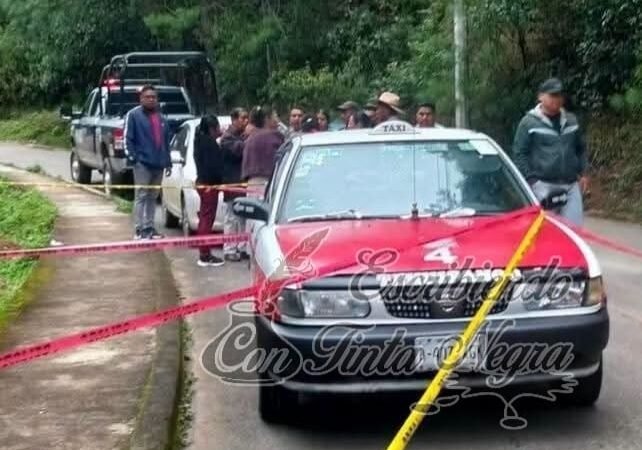 ASESINAN A TAXISTA