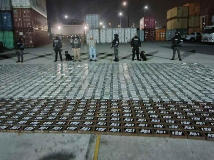 ECUADOR INCAUTA 1.6 TONELADAS DE COCAÍNA CON DESTINO A MÉXICO