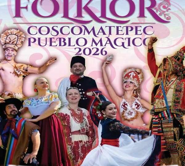 LLEGA QUINTO FESTIVAL INTERNACIONAL DE FOLKLOR A COSCOMATEPEC