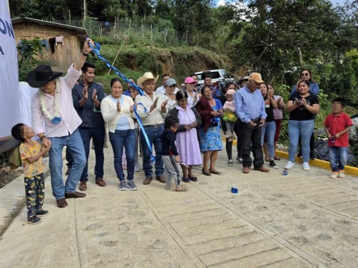 ALCALDE DE HUATUSCO INAUGURA OBRAS EN TEPAMPA